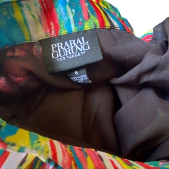 Prabal Gurung For Target Colorful Skirt With Lace - Picture 8 of 8